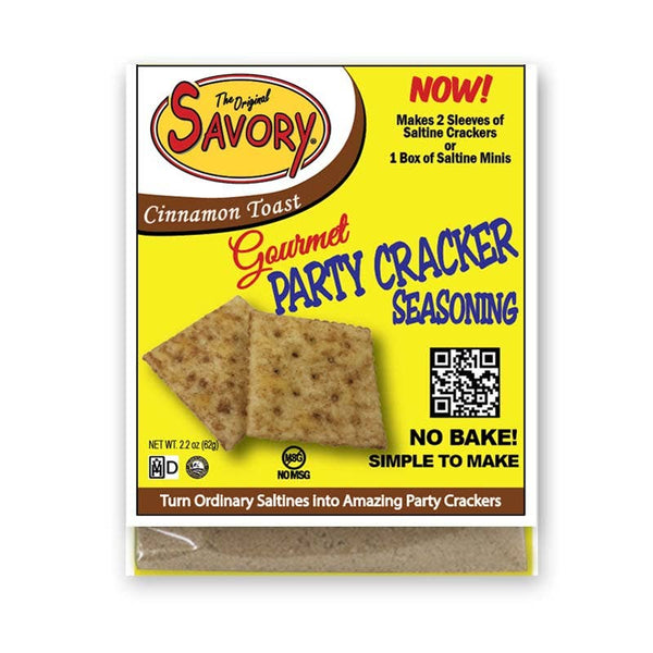 Savory Party Cracker Seasoning - Cinnamon Toast (25 count)