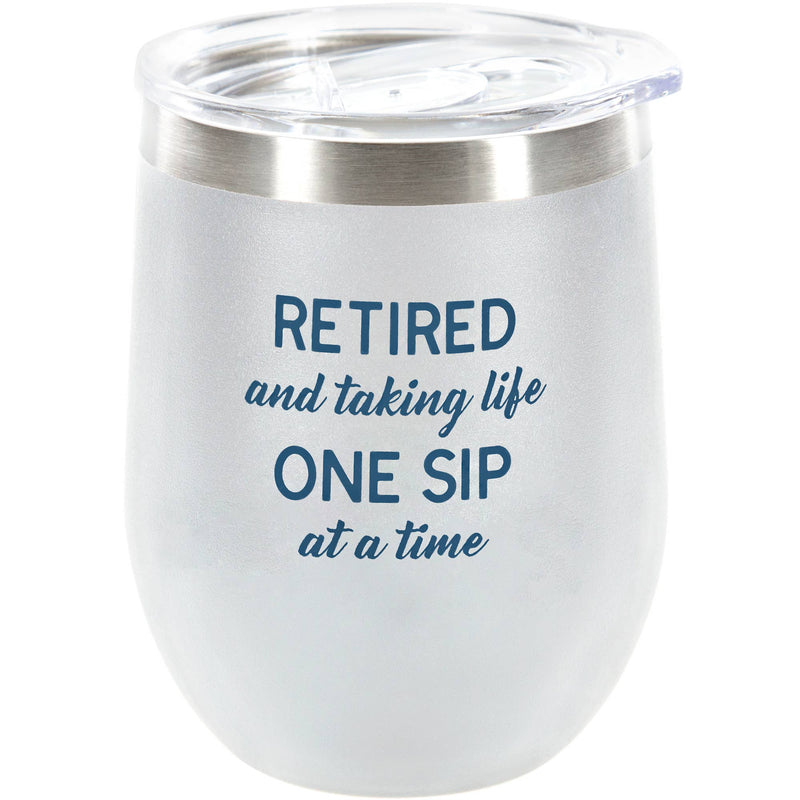 One Sip - 12 oz Stemless Tumbler