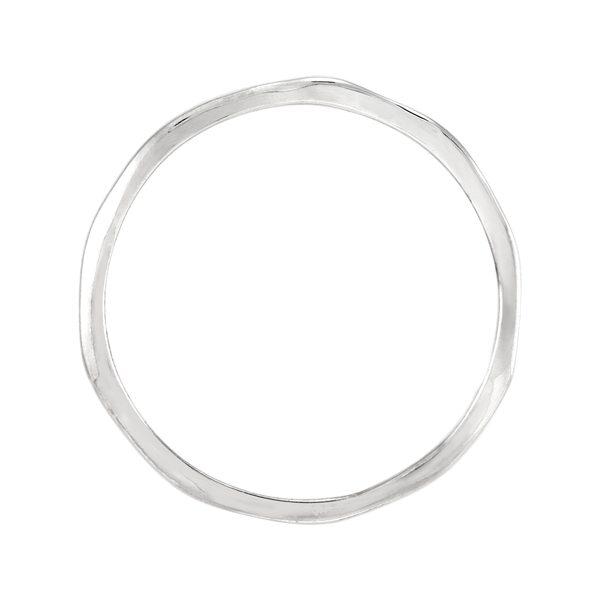 Silpada 'Peacefully' Sterling Silver Band Ring: 8