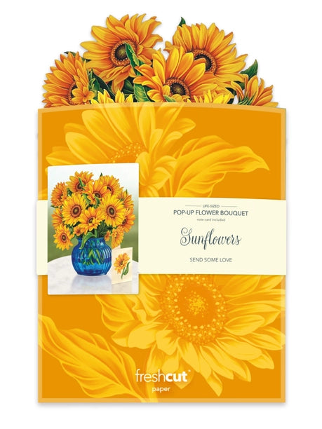 Sunflower Pop Up Greeting Card