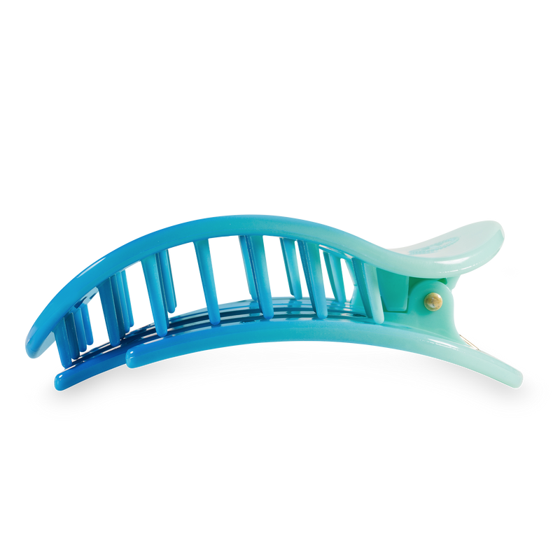 Poolside Large Flat Round Hair Clip