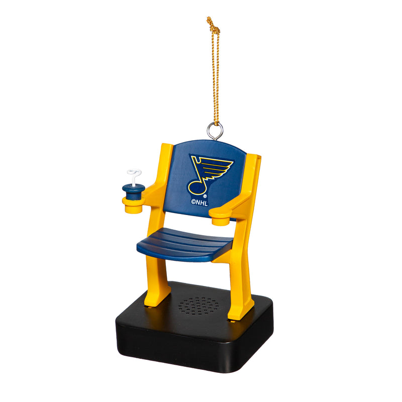 St. Louis Blues Stadium Seat Ornament