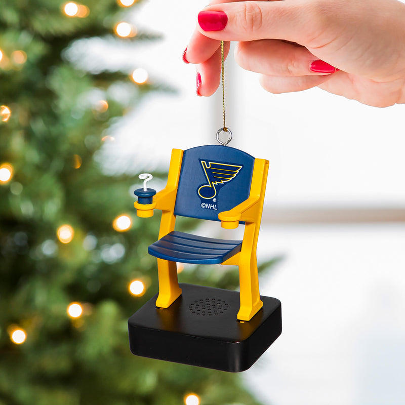 St. Louis Blues Stadium Seat Ornament