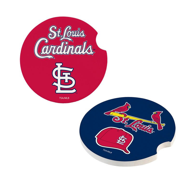 St. Louis Cardinals Car Coaster Set - 2 Piece