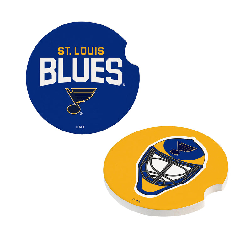 St. Louis Blues Car Coaster Set - 2 Piece