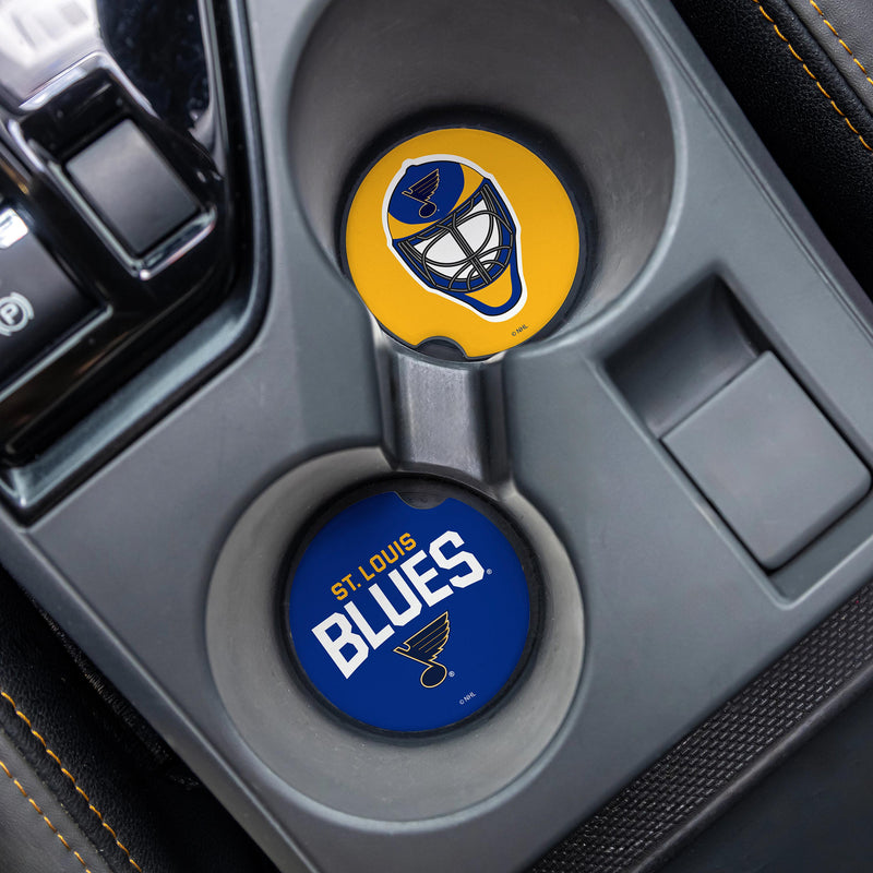 St. Louis Blues Car Coaster Set - 2 Piece