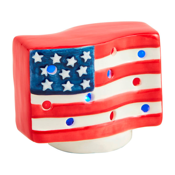 American Flag Light Up Sitter