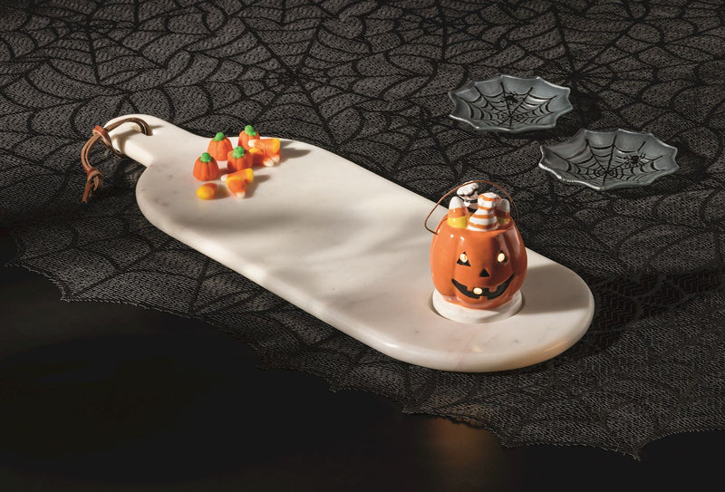 Pumpkin Basket Light Up Sitter