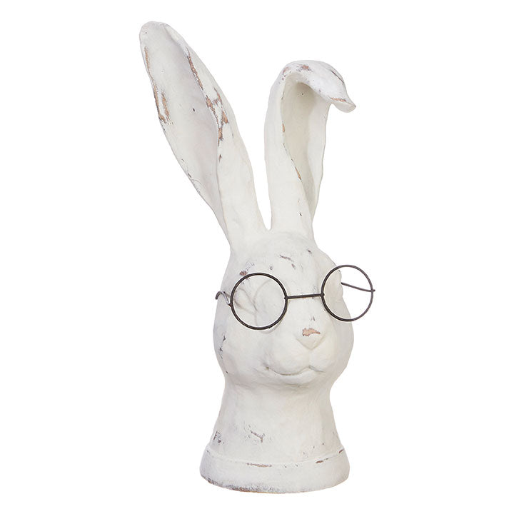 10.75” Rabbit with Glasses