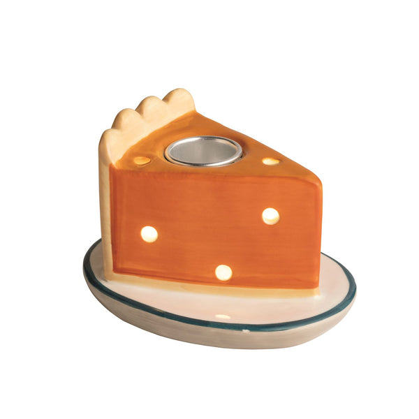 Pumpkin Pie Light Up Taper Holder