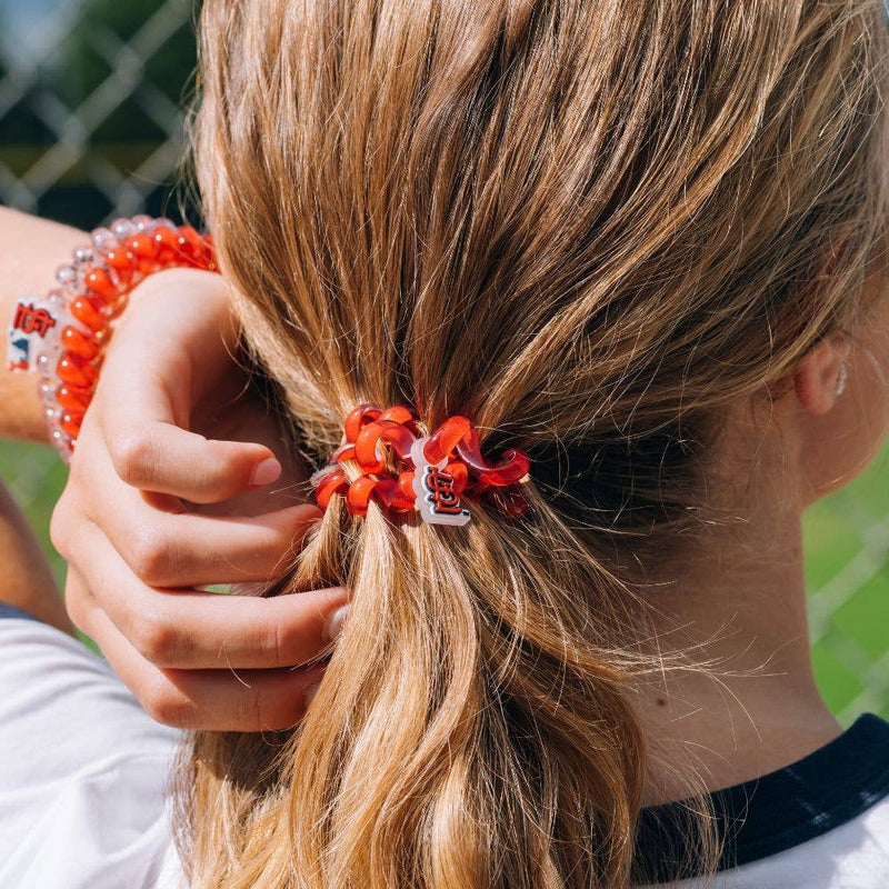 Spiral Hair Coils | Large | St. Louis Cardinals Hair Ties