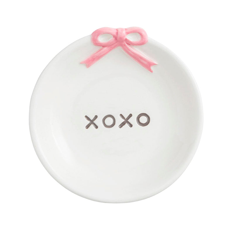 Pink Bow Tidbit Dish