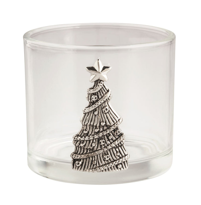 Tree Glass Tidbit Bowl