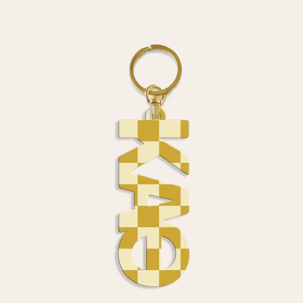 Kappa Alpha Theta Acrylic Keychain