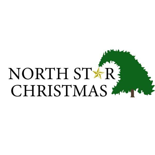 North Star Christmas | Wedding Cake Glass Ornament