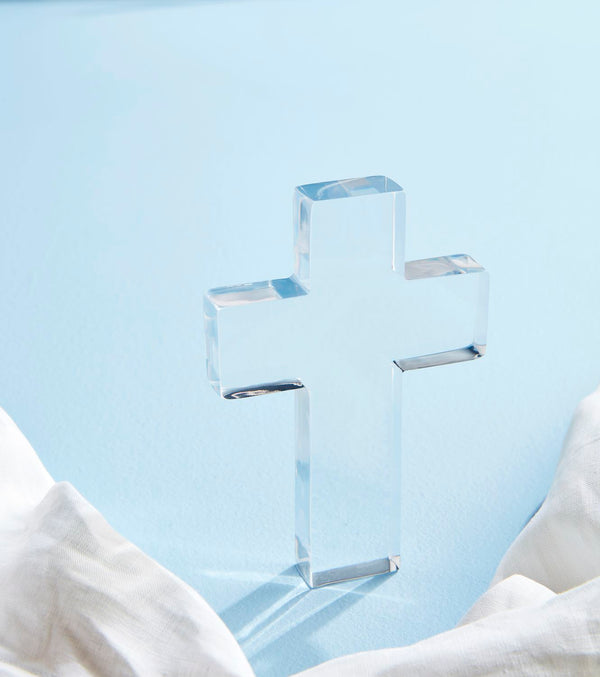 Clear Resin Cross