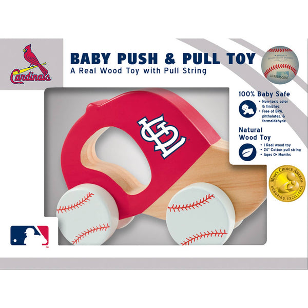 St. Louis Cardinals - Push & Pull Baby Toy