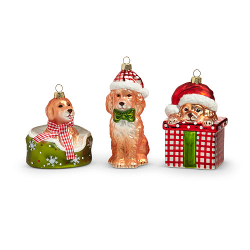 5.5" Celebrate the Season Pup Ornament