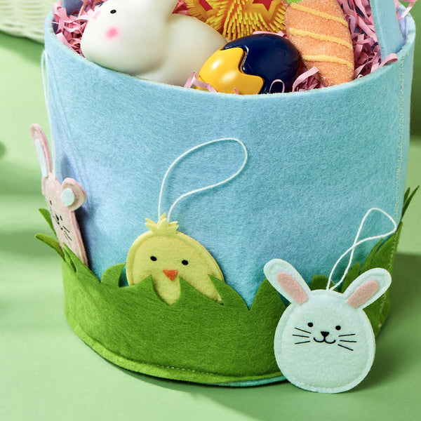 Hand Crafted Felt Easter Basket