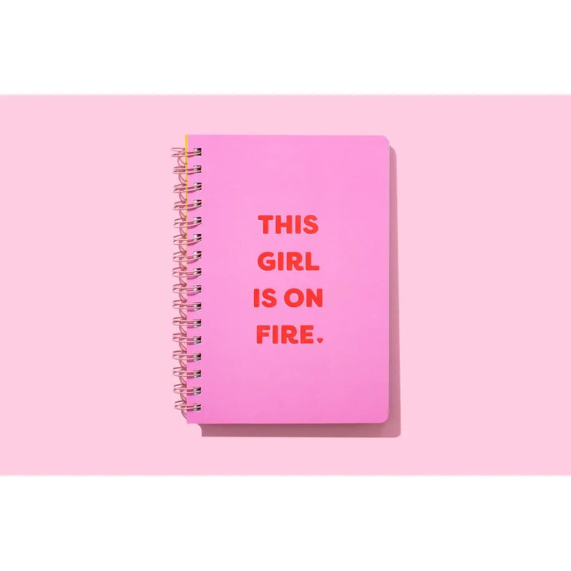 This Girl is on Fire Notebook
