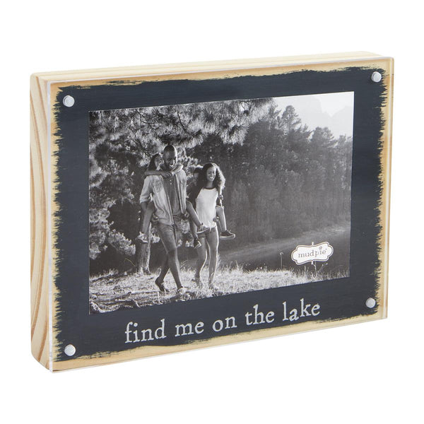 Find Me On The Lake Magnetic Frame