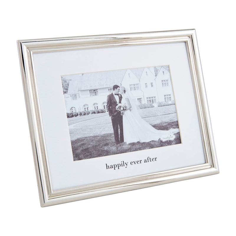 Happily Ever After Silver Metal Frame