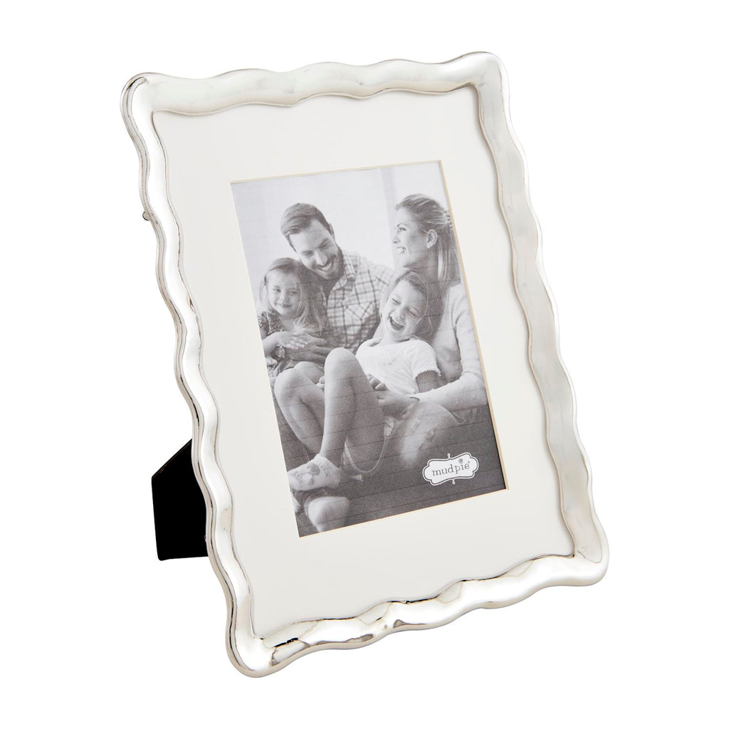 Mud Pie Wavy Metal Frame