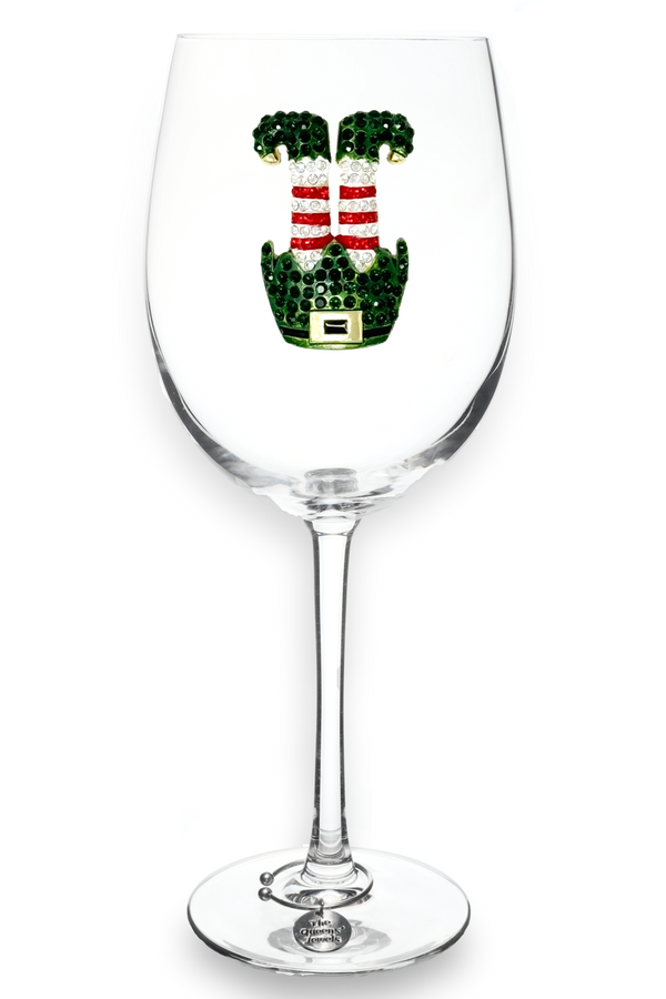 Elf Feet Stemmed Wine Glass