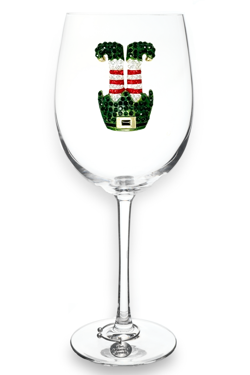 Elf Feet Stemmed Wine Glass