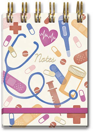 Spiral Notepad-Nurse Icons