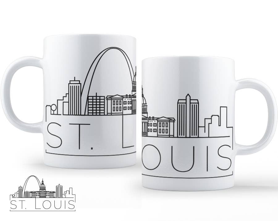 Quotable Life St Louis Skyline Coffee Mug - Thumbnail 2