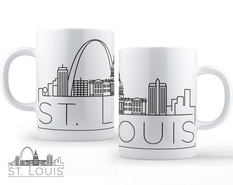 Quotable Life St Louis Skyline Coffee Mug