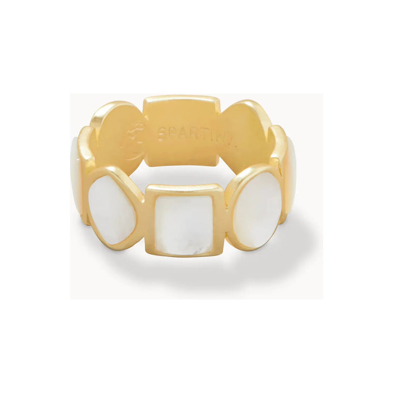 Maera Band Ring Mother-of-Pearl