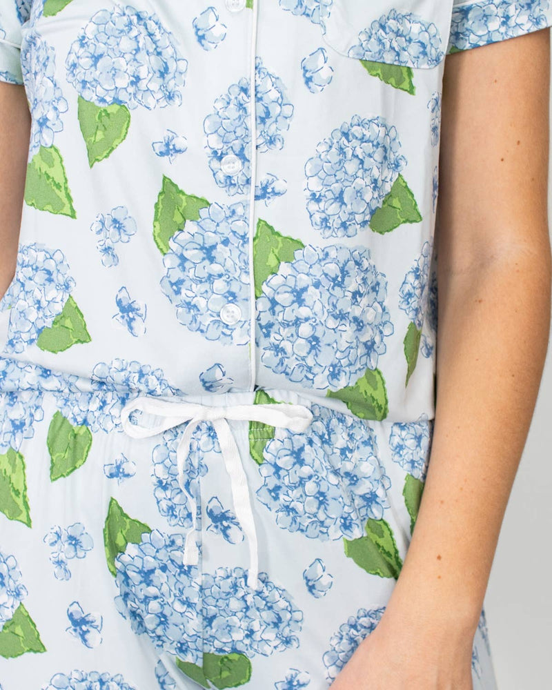 Hydrangea Sleep Shorts