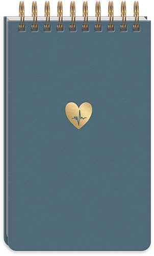 Spiral Notepad Nurse Icons Heart