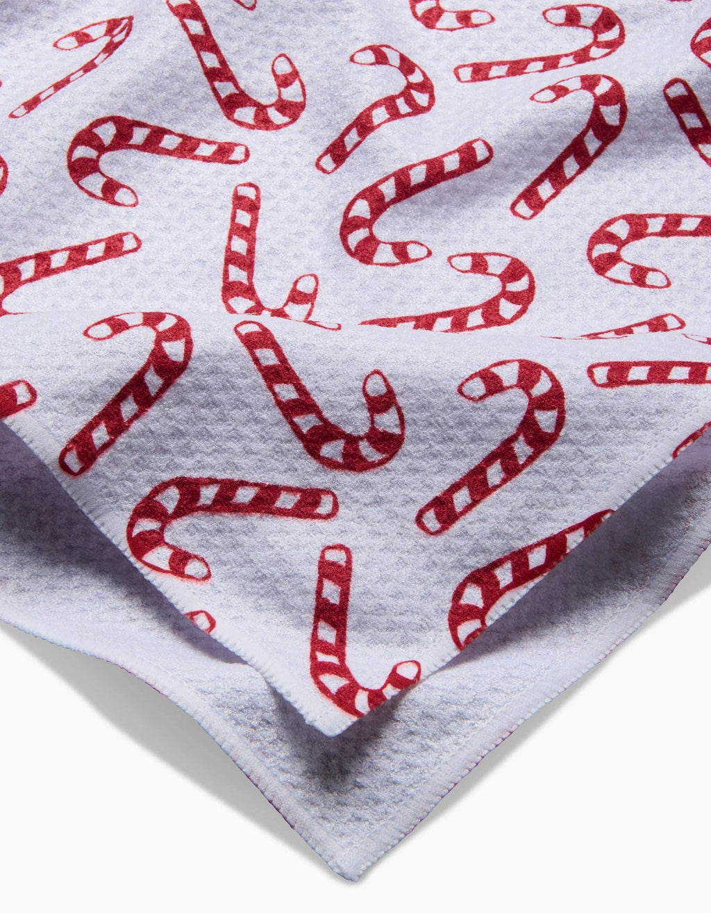 Christmas Candy Canes Tea Towel - Thumbnail 4