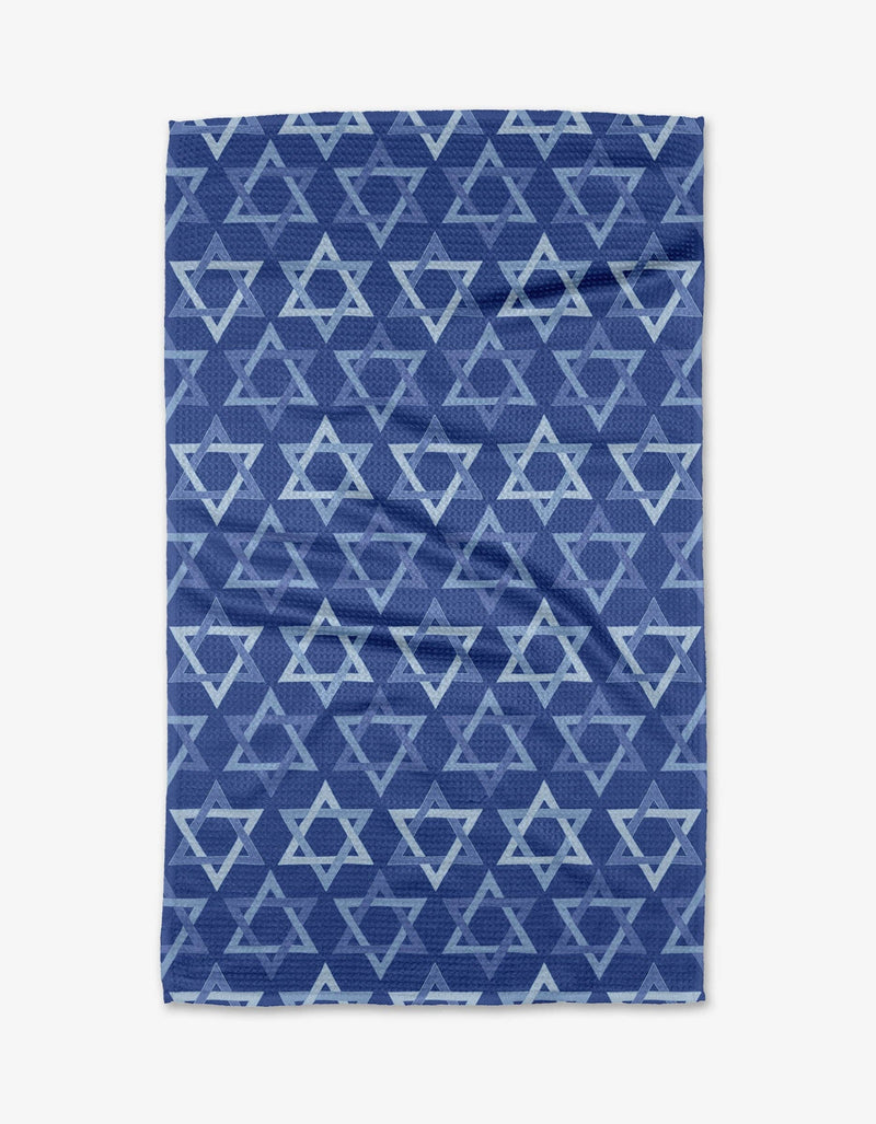 Stars of David Tea Towel