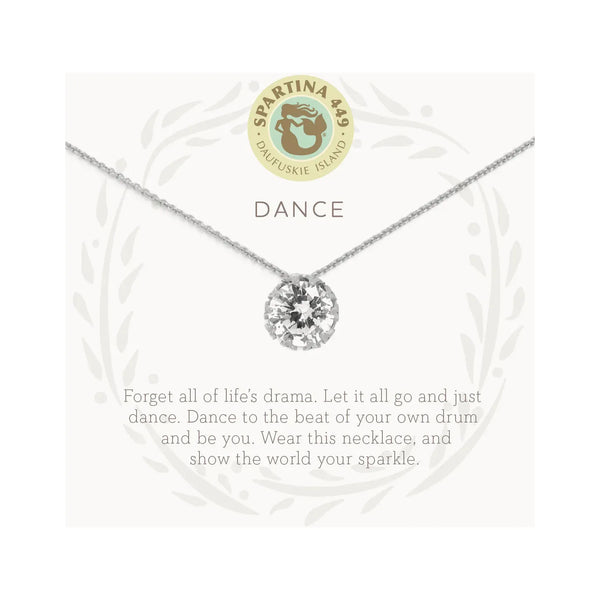 Sea La Vie Dance Necklace - Silver