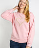 All My Heart Sweatshirt Light Pink/Pearl