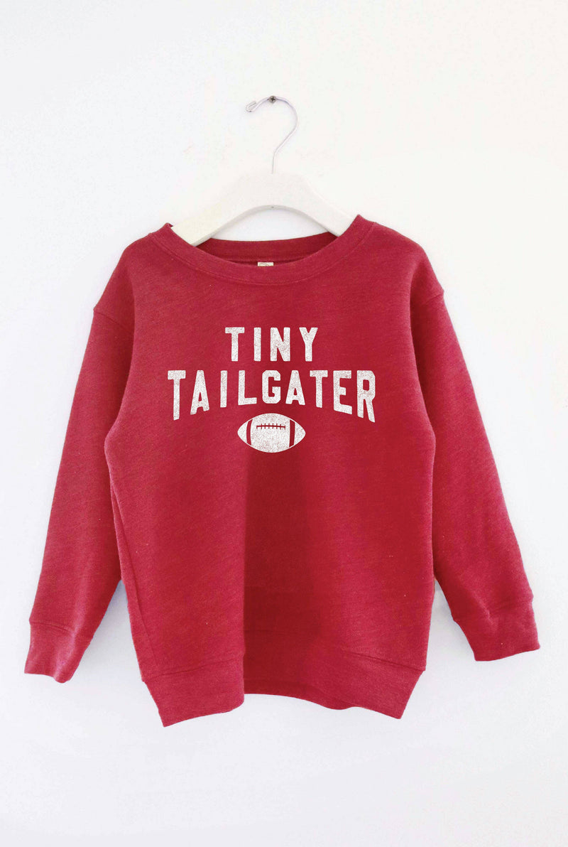 Cranberry TINY TAILGATER Toddler Unisex Graphic Sweatshirt