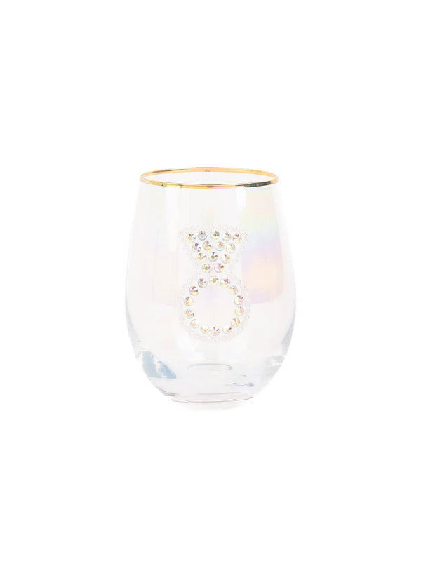 Stemless Wine Rhinestone Ring