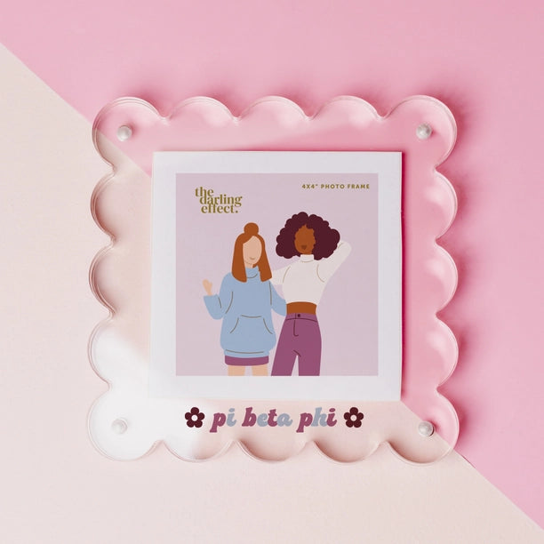Pi Beta Phi Acrylic Picture Frame - Thumbnail 2