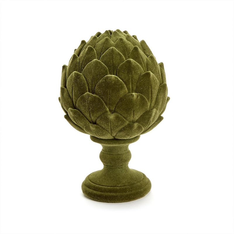 Small Flocked Artichoke