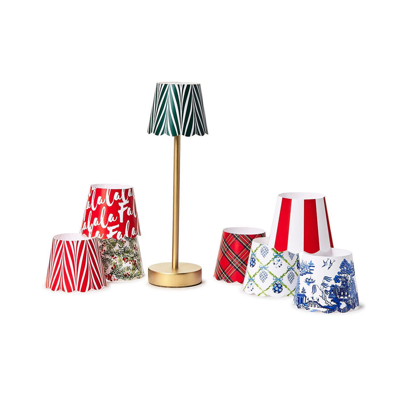 Holiday Paper Shade Covers - Set of 2