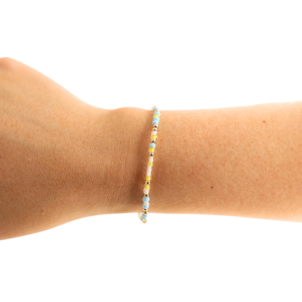 Tri Delta Sprinkle Bracelet: Petite 6.25 inch
