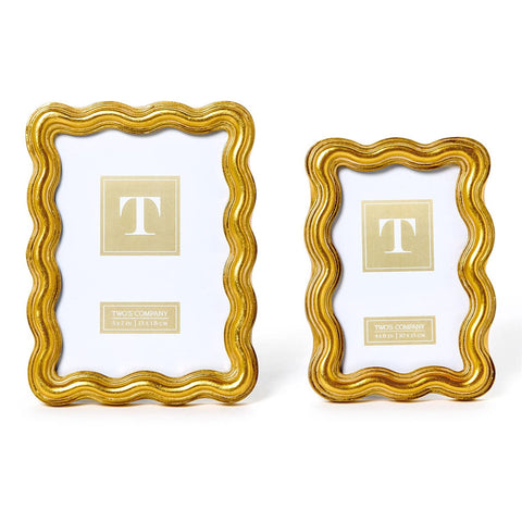 Two's Company Triple Wave Photo Frame - Thumbnail 2