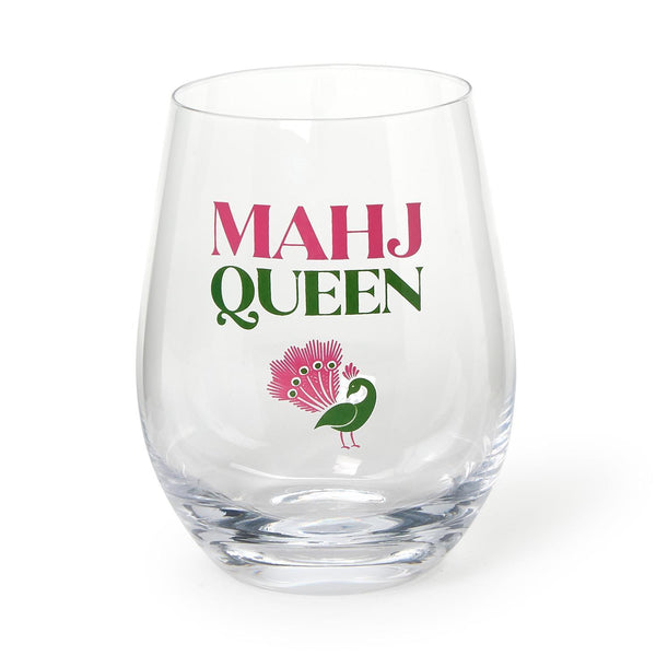 Mahj Queen Stemless