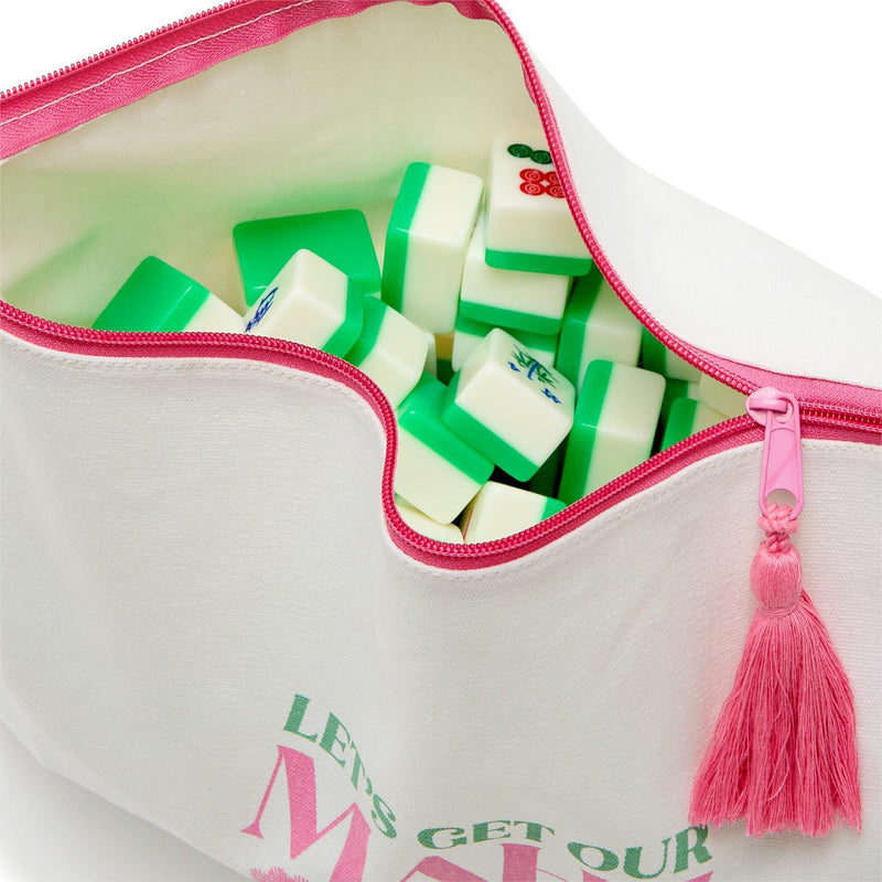Mahjong Storage & Accessory Multipurpose Pouch