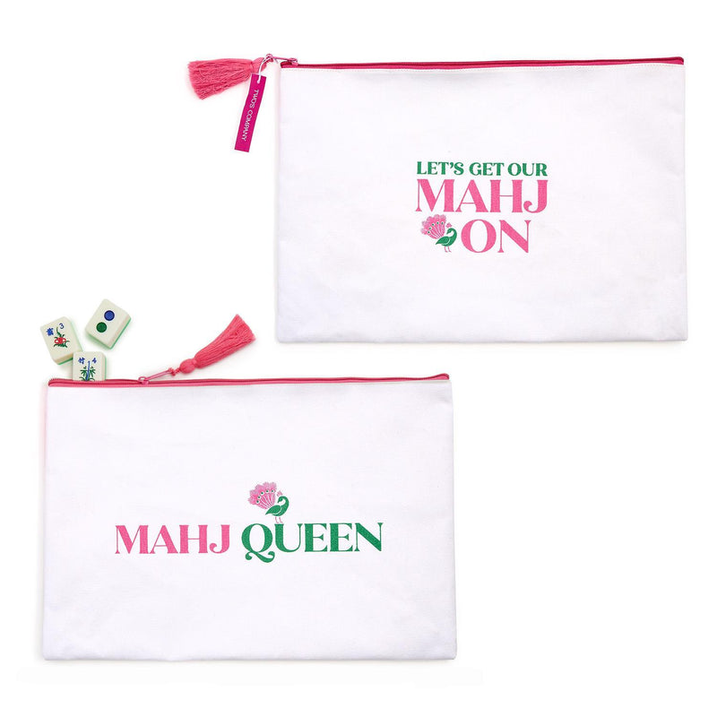 Mahjong Storage & Accessory Multipurpose Pouch