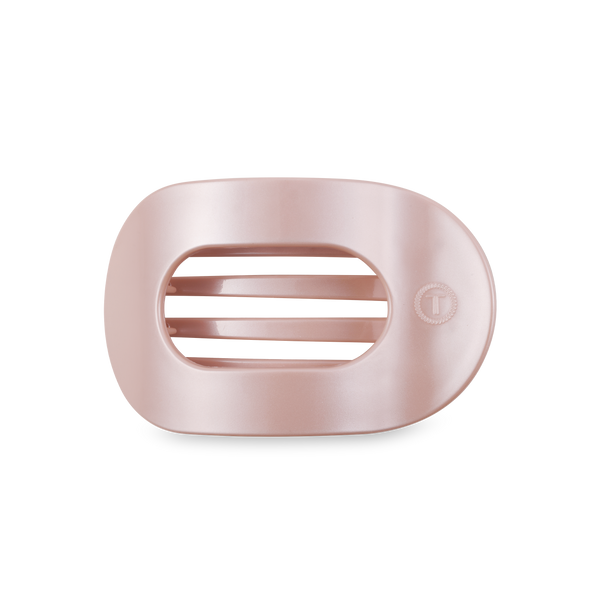 Round Flat Hair Clip | Medium | Pearly Pink